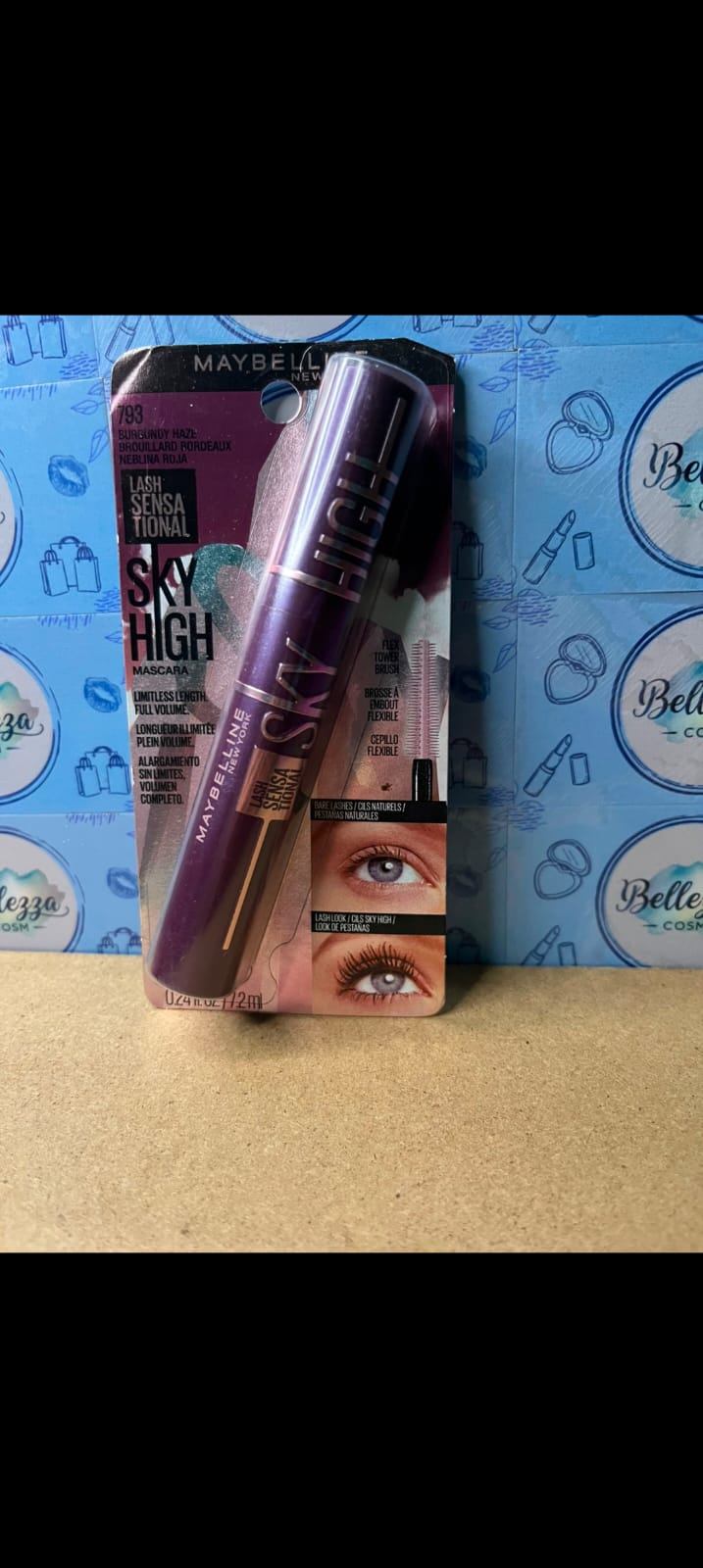 Rimel burgundy maybelline