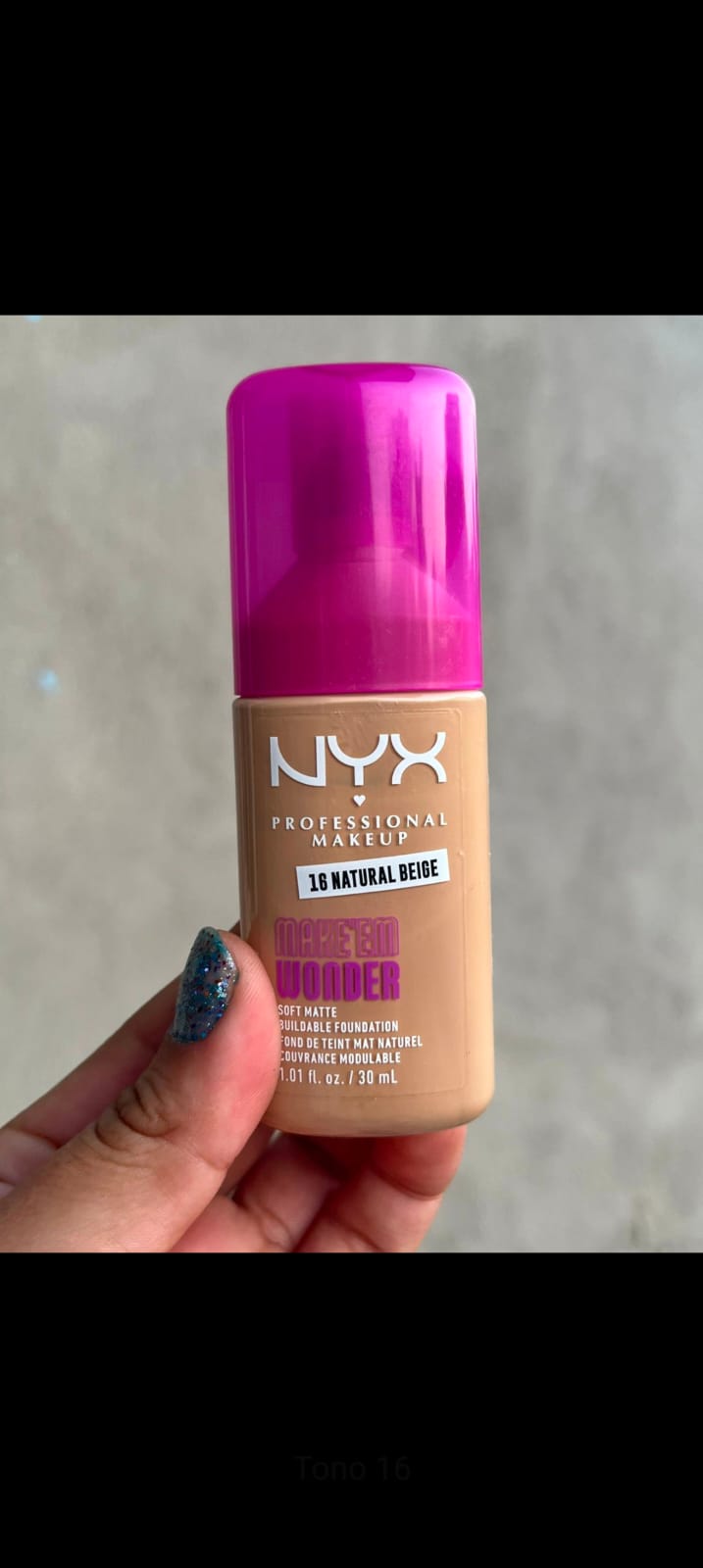 Base Matte Nyx Tono 16